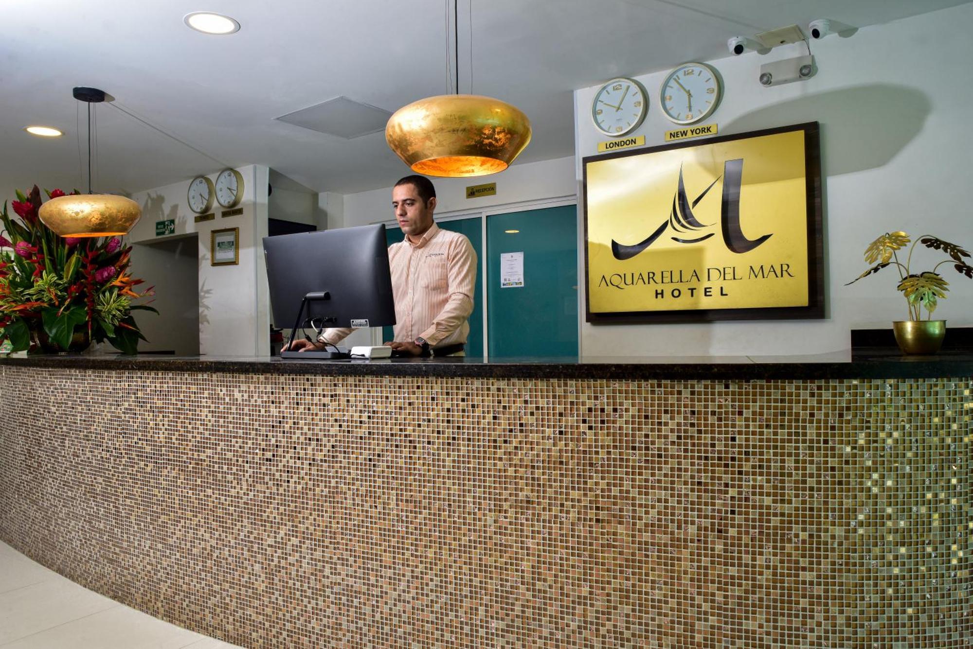 Hotel Aquarella Del Mar Santa Marta  Ngoại thất bức ảnh
