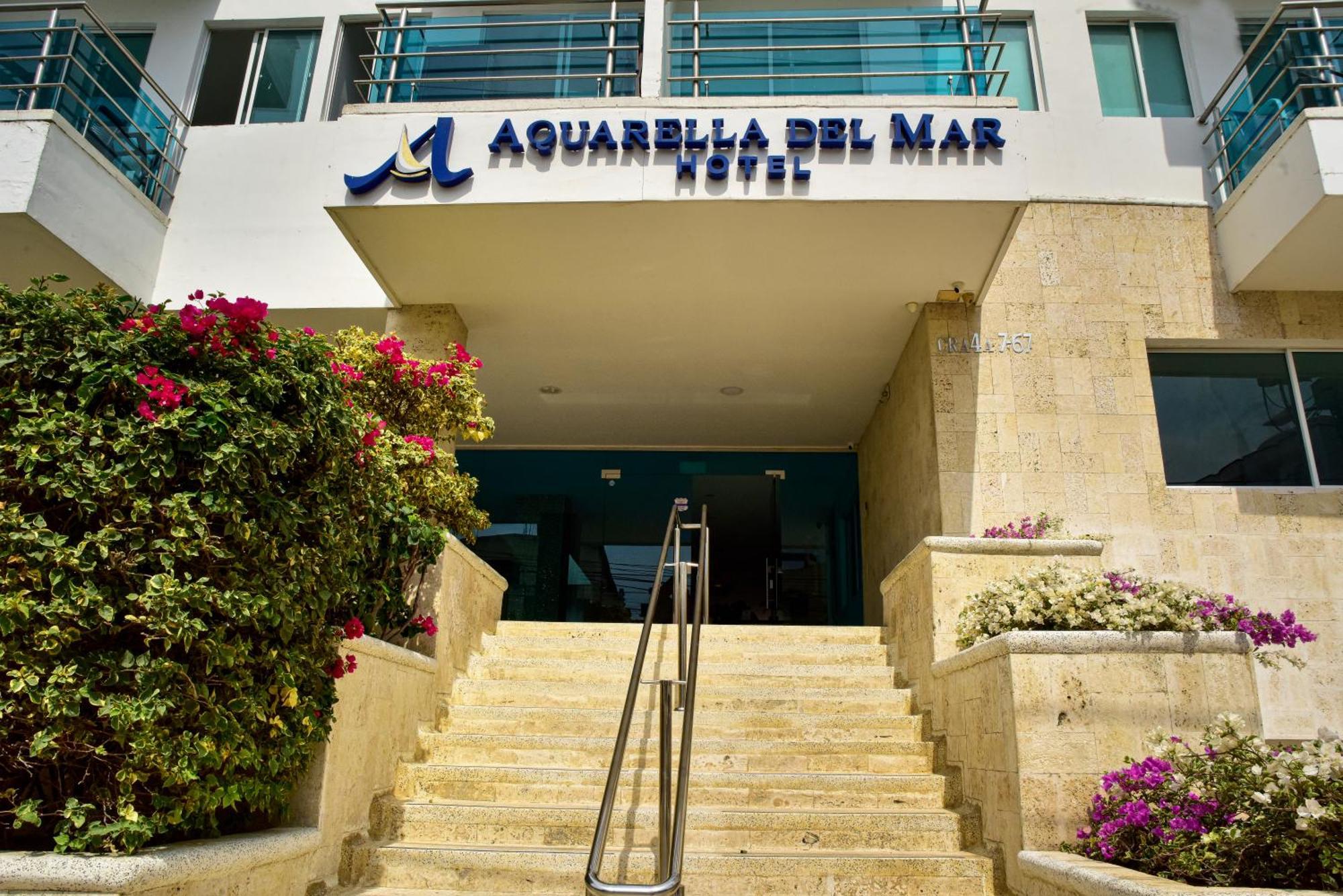 Hotel Aquarella Del Mar Santa Marta  Ngoại thất bức ảnh